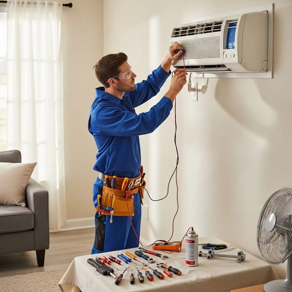 Şereflikoçhisar Uğur Uğur klima gaz dolumu ve bakım – Enerji verimliliği artırıldı. - Teknik servis örneği